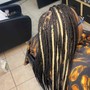 Medium Knotless Individual Braids