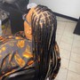 Wig braid down and wash