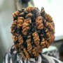 Butterfly locs/short(hair not included)