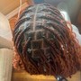 Crochet faux locks individual