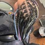 Individual knotless Braids