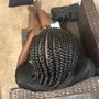 Knotless braids