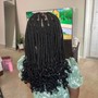 Kid’s Knotless Braids or Boxbraids