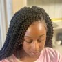 Foundation braids for a sew in