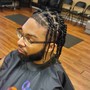 Man Bun Loc Retwist