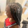 Kid's knotless braids