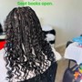 Before booking. Your natural hair must be 4 inches and above