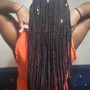 Knotless goddess braids