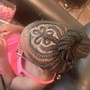 Feed in braids