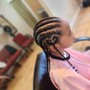 Calf length for braids