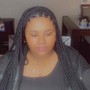 Medium Knotless Braids