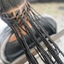 Medium Knotless Braids