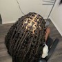 Island Twists with human hair