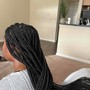 Medium Knotless Braids