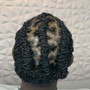 Midback Invisible Locs