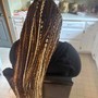 Medium box braids