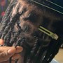 Make My Locs Into Wicks - Short Locs (EAR LENGTH)