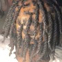 Crochet Retwist (NO WASH) under 90 locs