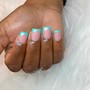 Combo Acrylic Nails with Toes