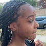 Kids smedium knotless braids