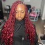 Smedium Boho Knotless Braids