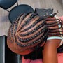 Layered Cornrows