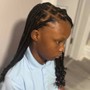 Kids Knotless Braids