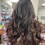 Blowdry, cabello largo