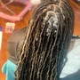 Small short butterfly Locs