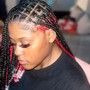 Kid’s med Fulani braids