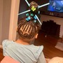 Kid’s med Fulani braids