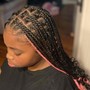 Kid's Braids freestyle braid style