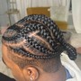 Wash and braid down