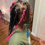 Kid's  6-11 Med/Large Box Braids