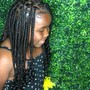 Kids knotless braids with extensions