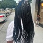 Large Knotless Braids