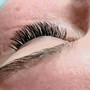 Eyelash lift and tint