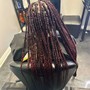 Medium Box Braids(waist length)