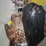 Jumbo box braids