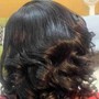 Wand / Barrel Curls, Weave maintenance