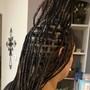 3 Layered Cornrows (Feed-ins)