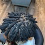 2 strand loc retwist