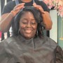 Keratin Smoothing Silk Press Treatment