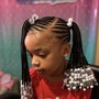 Kid's Braids with extensions