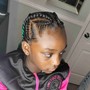 3 Feed-in Braids (stitch braids)