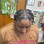 Loc Retwist W/ Basic Style