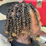 Cornrow Braids w/Design