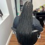 Knotless braids