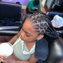 Kid's knotless braids