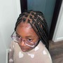 Kid's knotless braids